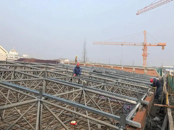 长春四小体育馆网架
